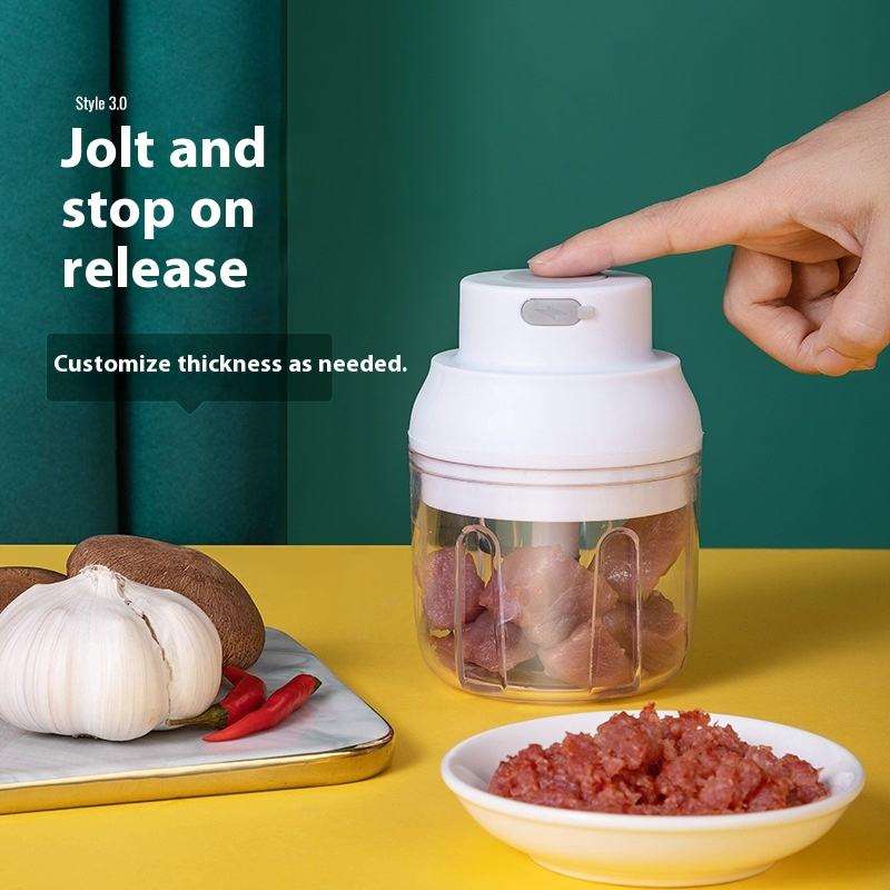 Limited Time: 50% OFF 🔥2026 New Mini Electric Food Chopper - Silent USB Charging, Compact Portable Garlic Chopper Kitchen Assistant