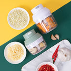 Limited Time: 50% OFF 🔥2026 New Mini Electric Food Chopper - Silent USB Charging, Compact Portable Garlic Chopper Kitchen Assistant