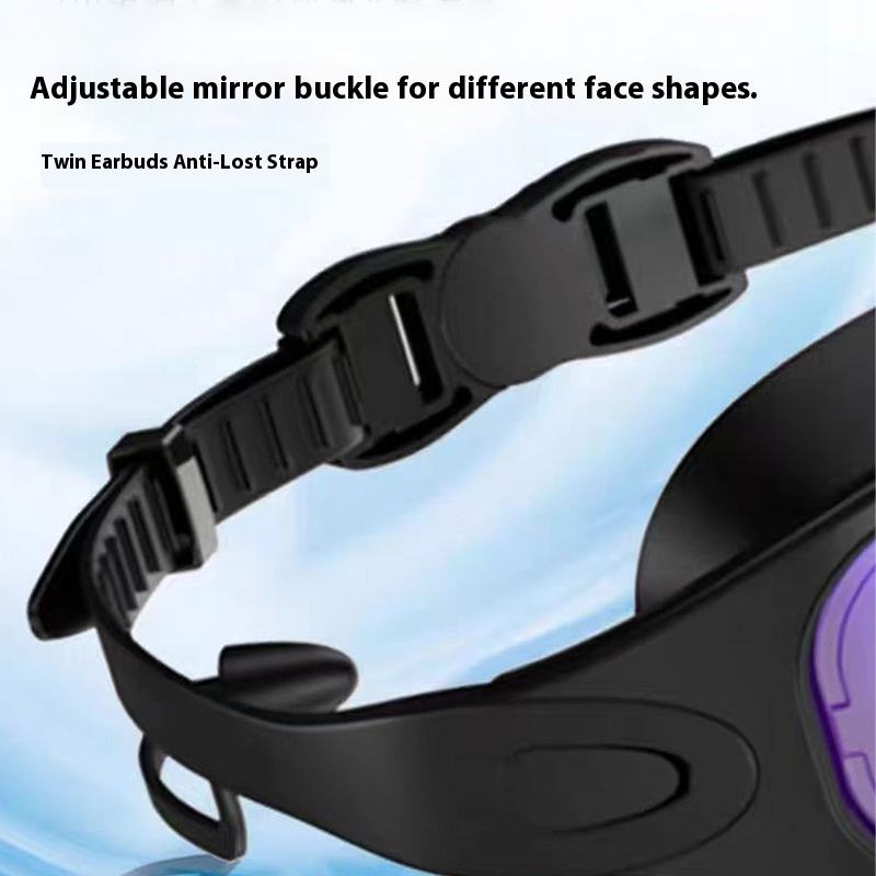 Limited Time: 40% OFF 🔥2026 New Large Wide Vision Swimming Goggles, HD Anti-Fog Waterproof Swim Glasses, UV Protection Leak-Proof Silicone Goggles with Earplugs