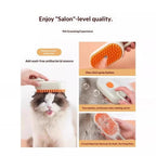 Limited Time: 30% OFF 🔥3 in 1 Pet Steam Brush | Rechargeable, Self-Cleaning, Deshedding & Massage Tool for Dogs & Cats