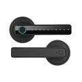 Tuya TTLock Smart Door Lock, Biometric Fingerprint & Key Card Electronic Security Lock, Anti-Theft Smart Handle Lever Lock, Bluetooth APP Remote Control Keyless Entry Lock for Home Apartment Office Rental