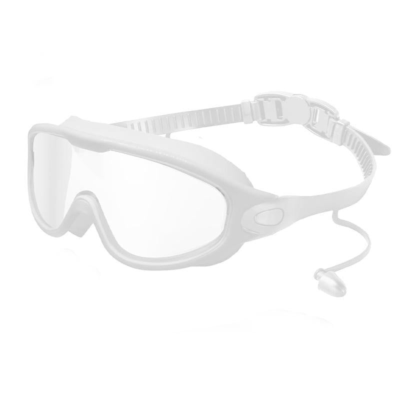 Limited Time: 40% OFF 🔥2026 New Large Wide Vision Swimming Goggles, HD Anti-Fog Waterproof Swim Glasses, UV Protection Leak-Proof Silicone Goggles with Earplugs