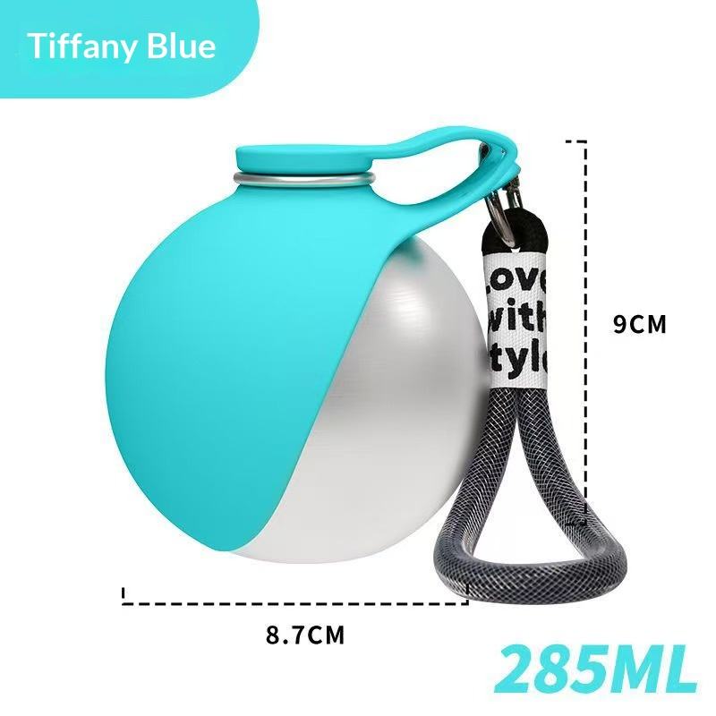 2026 New Dual-Material Pet Water Bottle,Dual Optional Body Materials (Plastic / 304 Stainless Steel) |  Full Waterproof & Leak-Proof Design | Durable Drop-Proof Structure