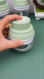 Limited Time: 50% OFF 🔥2026 New Mini Electric Food Chopper - Silent USB Charging, Compact Portable Garlic Chopper Kitchen Assistant